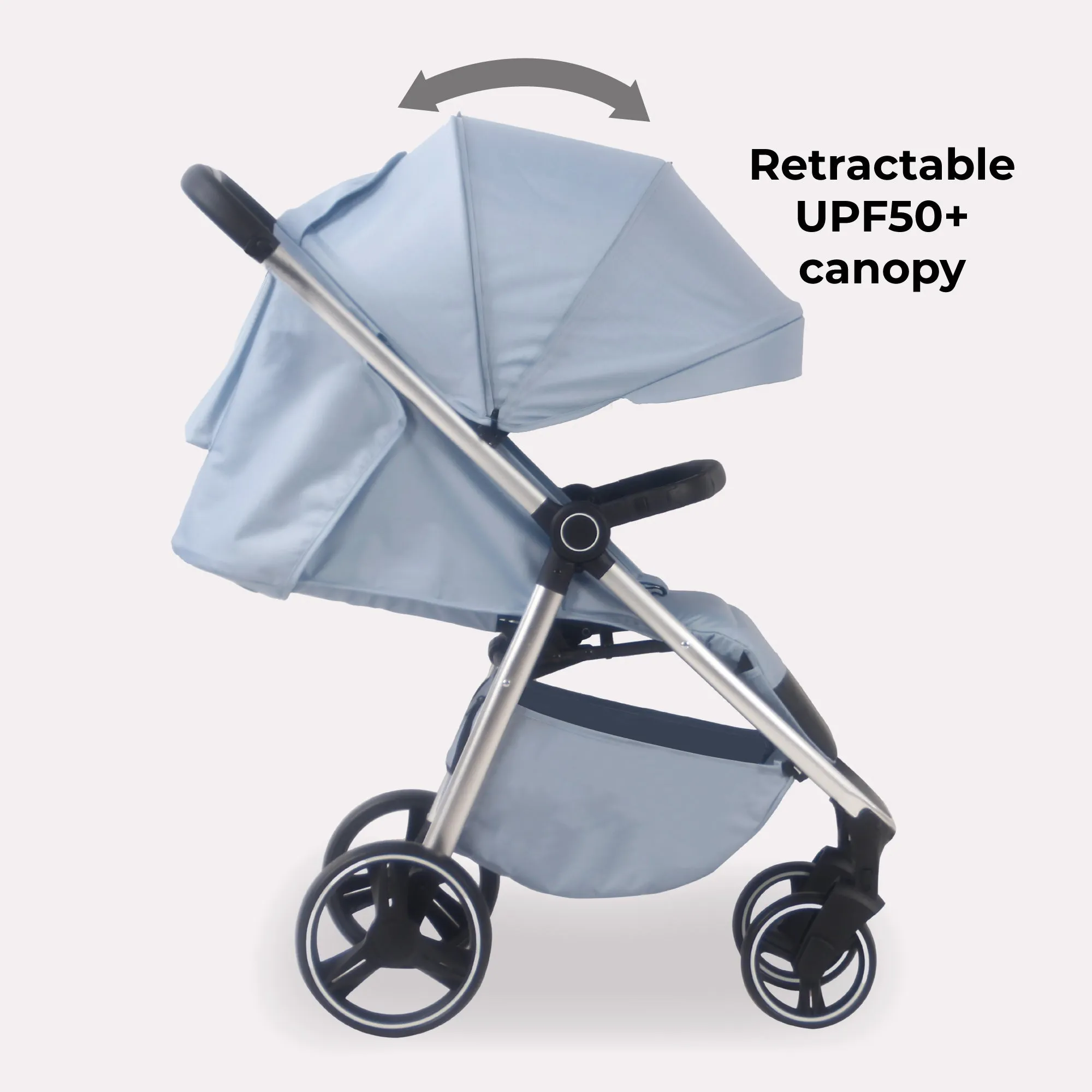 MB160 Pushchair - Blue Plaid