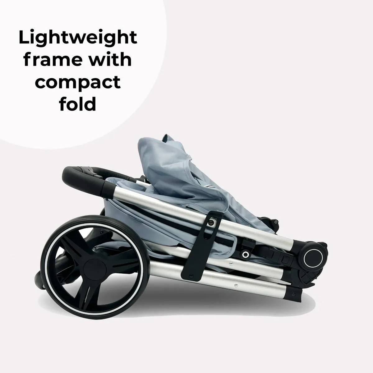 MB160 Pushchair - Blue Plaid