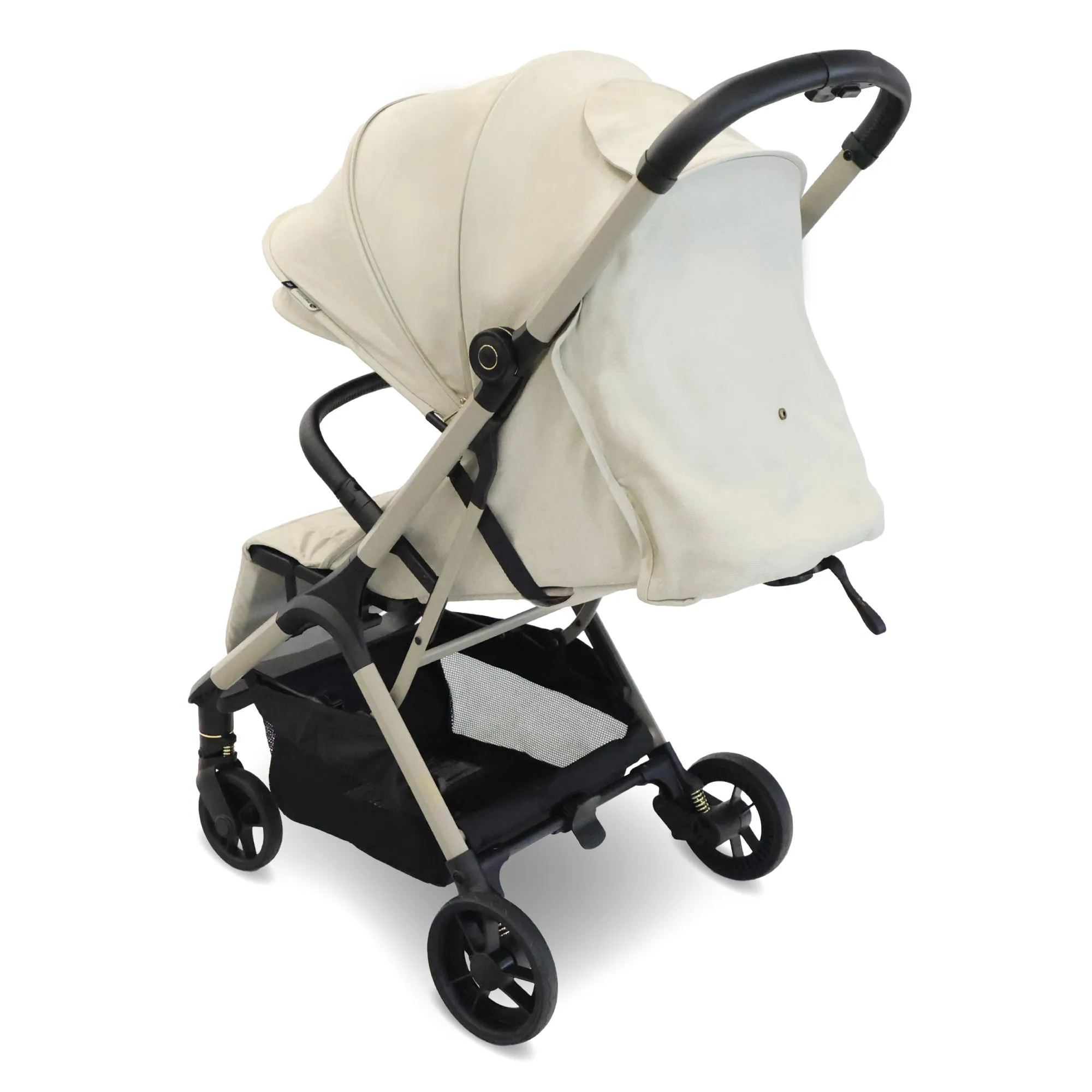 MBX7 Auto-Fold Stroller - Ivory