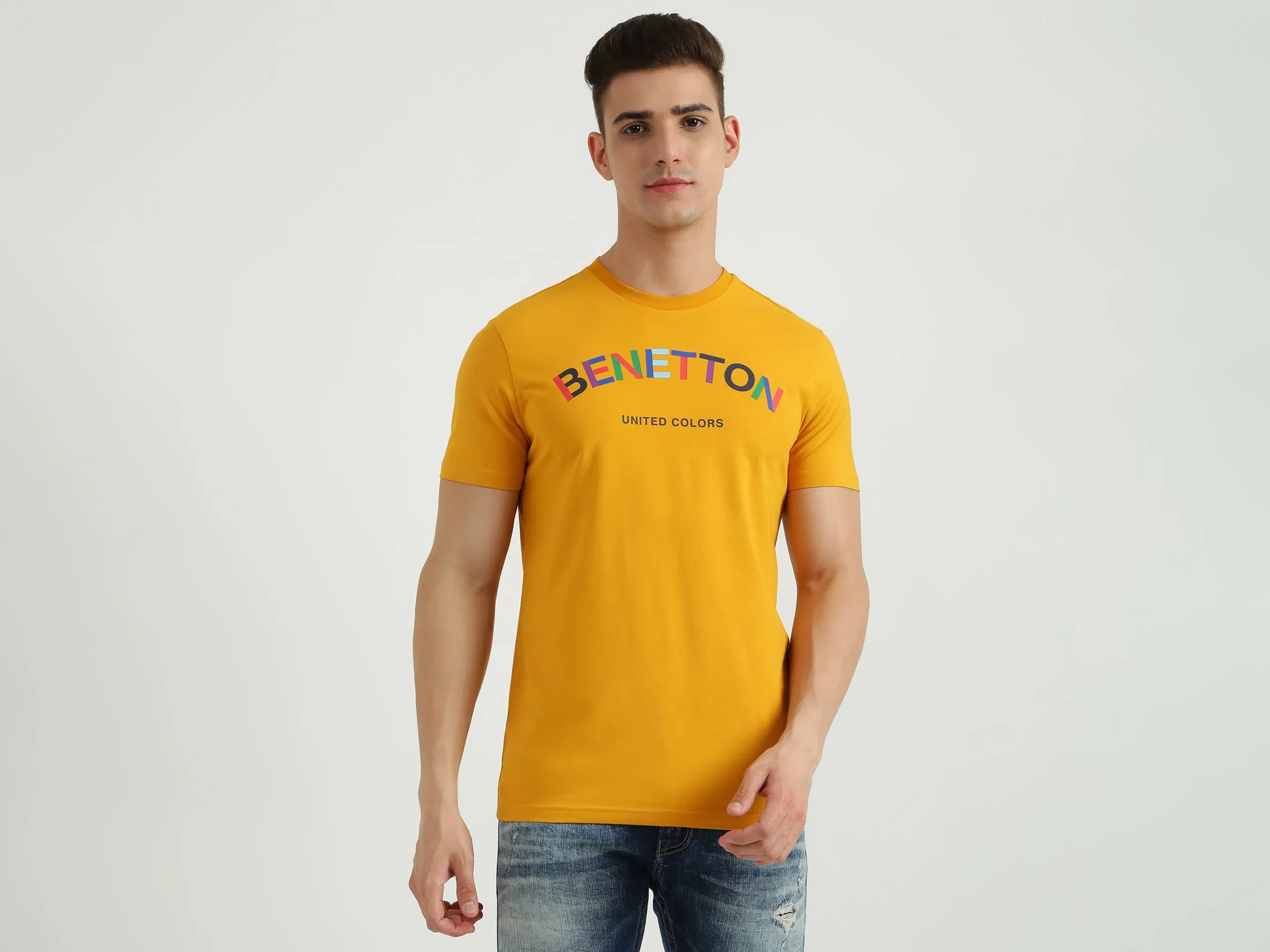Mens Short Sleeve Printed T-Shirt