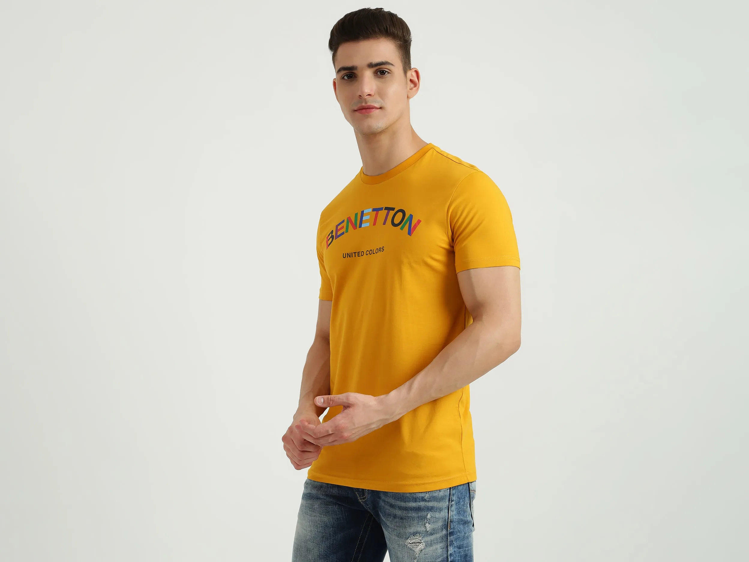 Mens Short Sleeve Printed T-Shirt