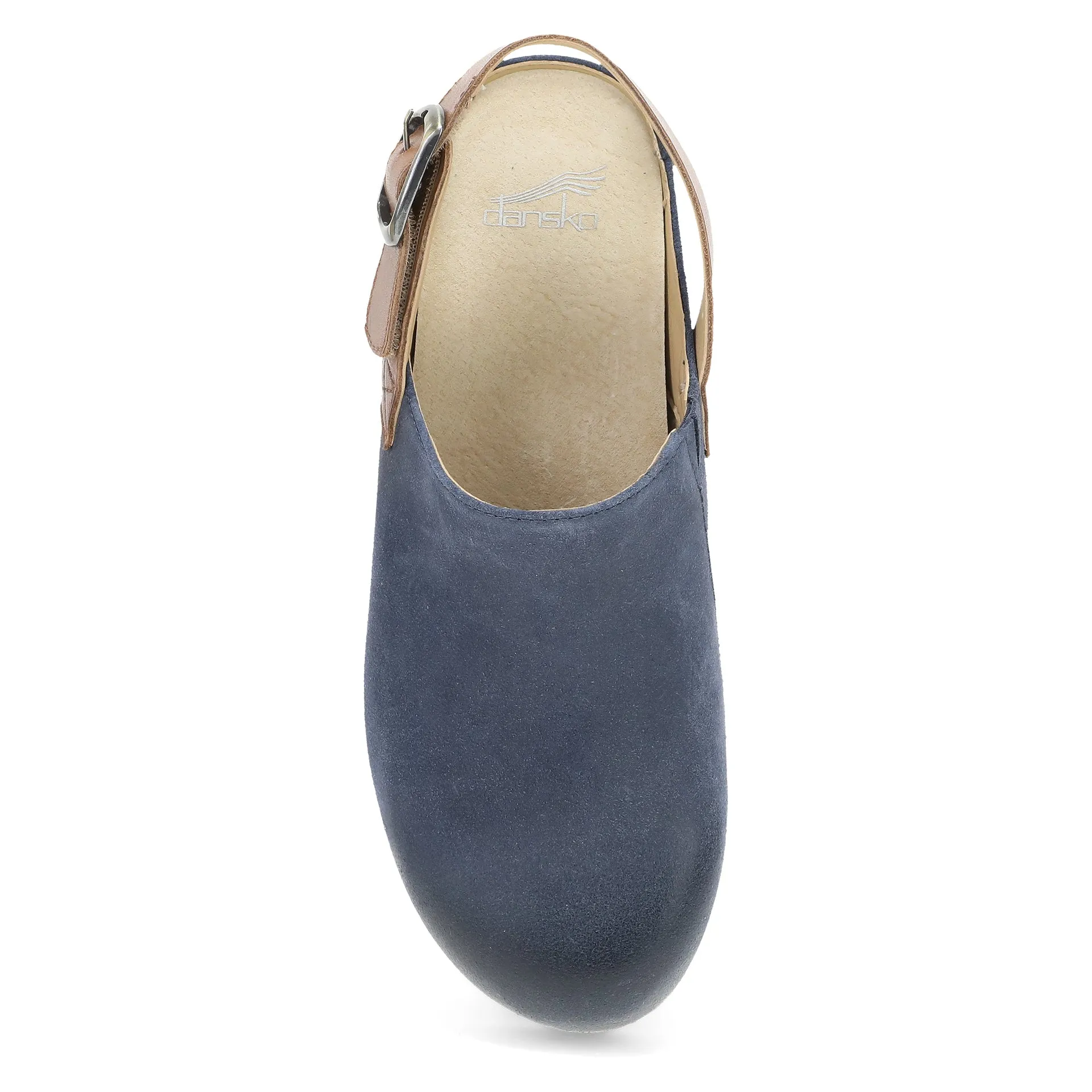 Merrin - Blue Burnished Suede Mule - 9605-545300
