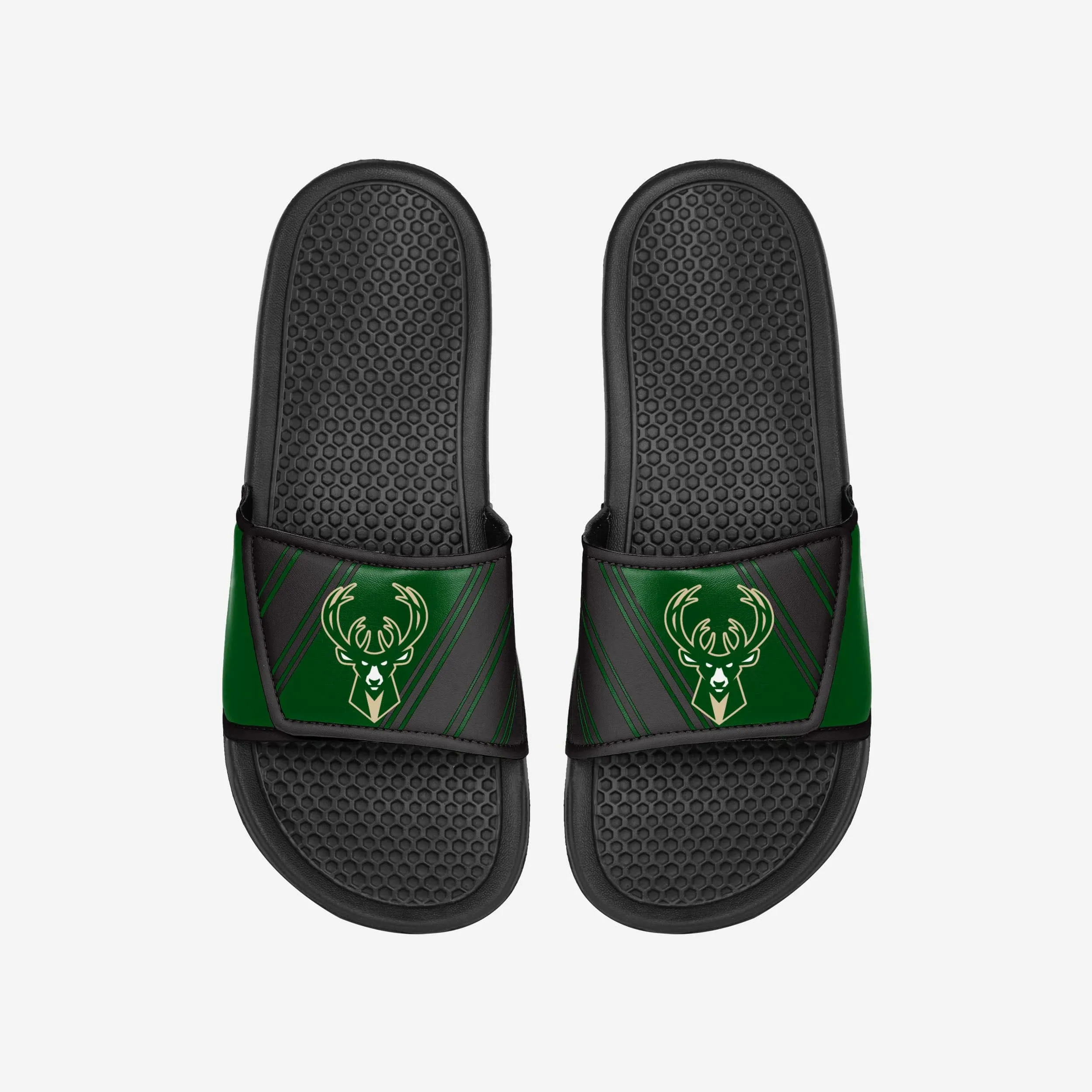 Milwaukee Bucks Legacy Velcro Sport Slide