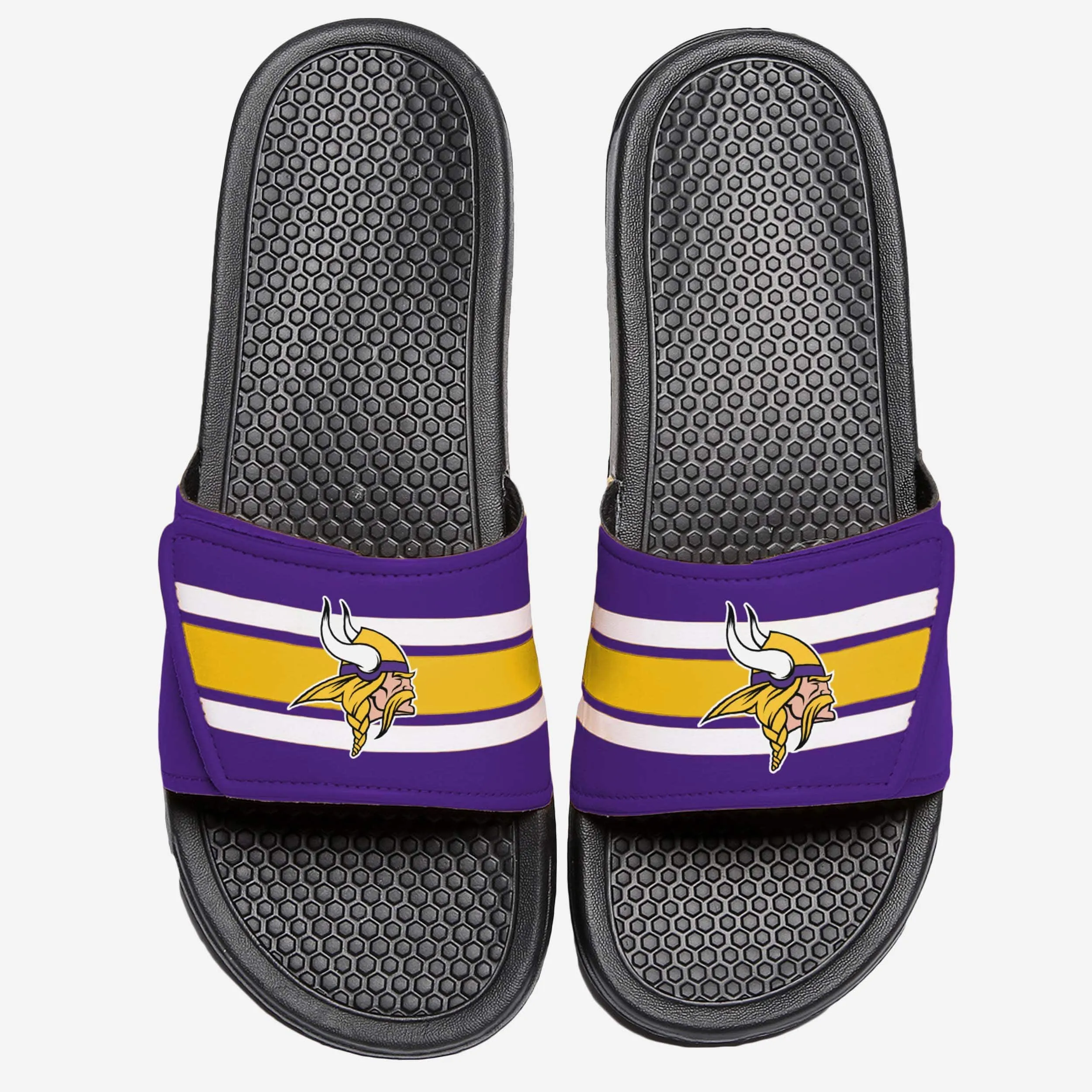 Minnesota Vikings Stripe Legacy Sport Slide