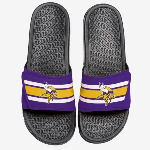 Minnesota Vikings Stripe Legacy Sport Slide
