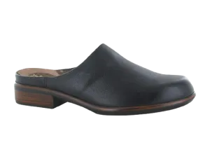 Naot Womens Lodos/26049 Soft Black leather Clogs