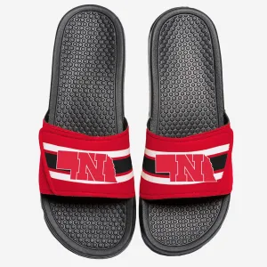 Nebraska Cornhuskers Stripe Legacy Sport Slide