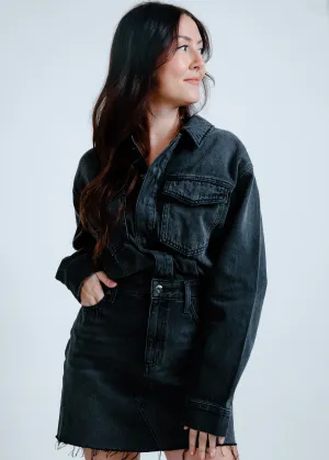 Nina Long Sleeve Mini Dress - Station