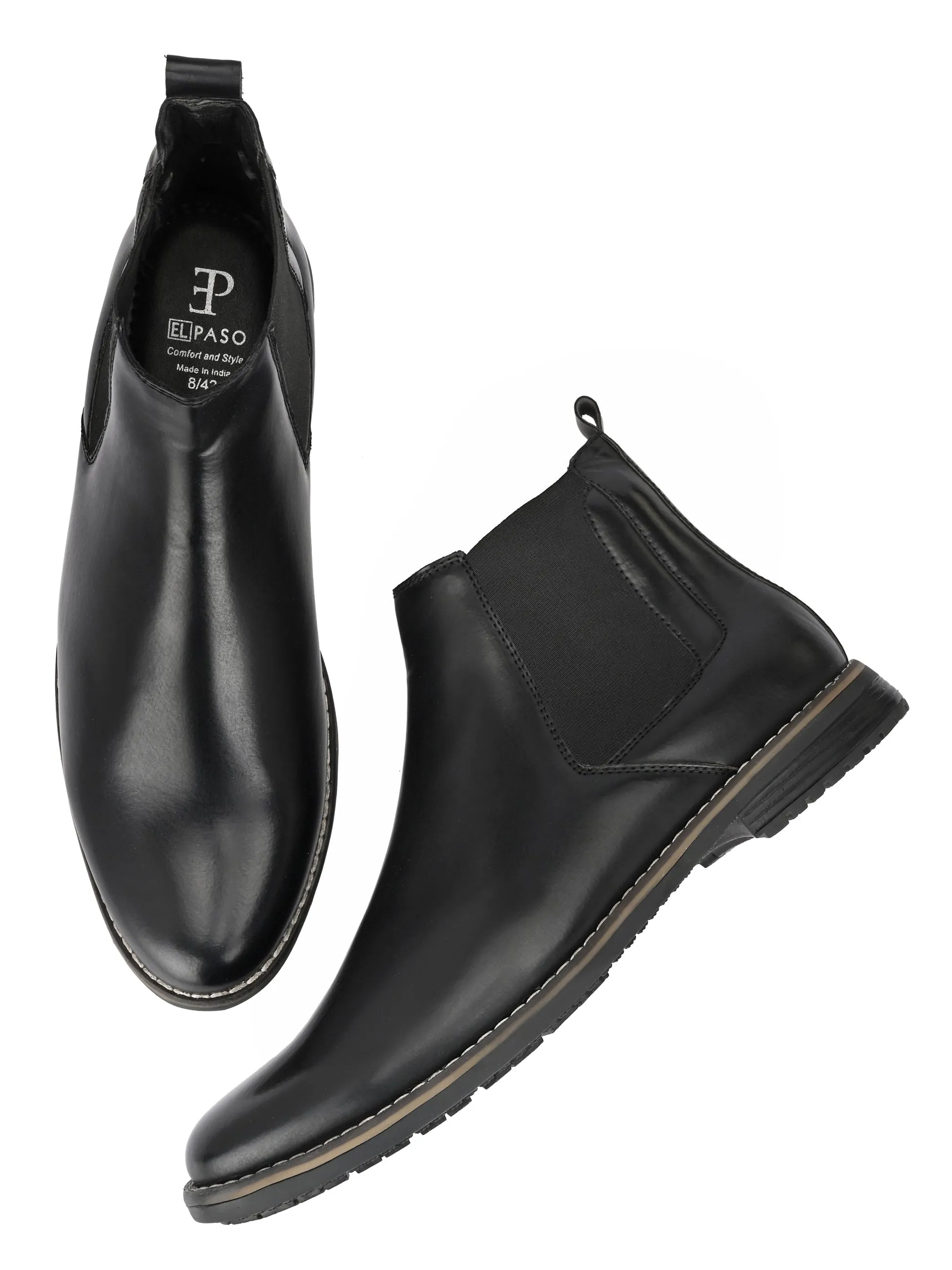 Noir Prestige Chelsea Boots