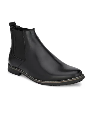 Noir Prestige Chelsea Boots