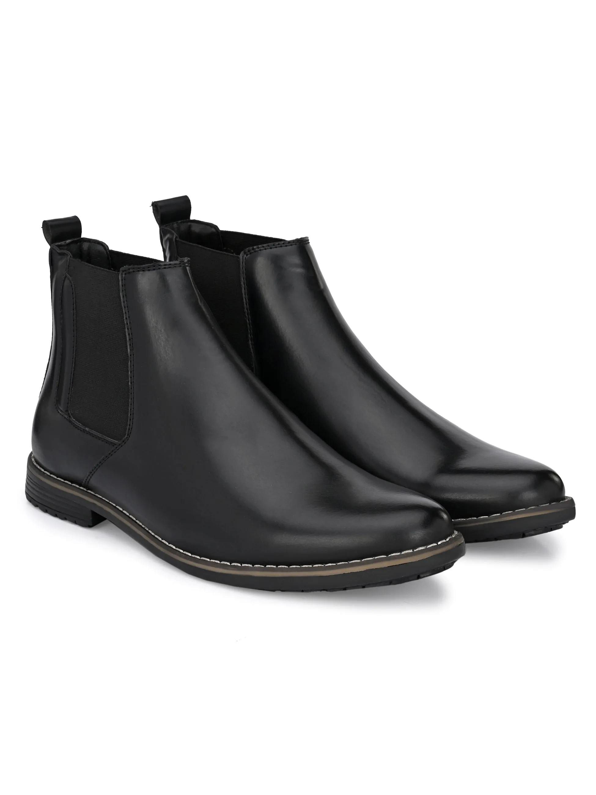Noir Prestige Chelsea Boots