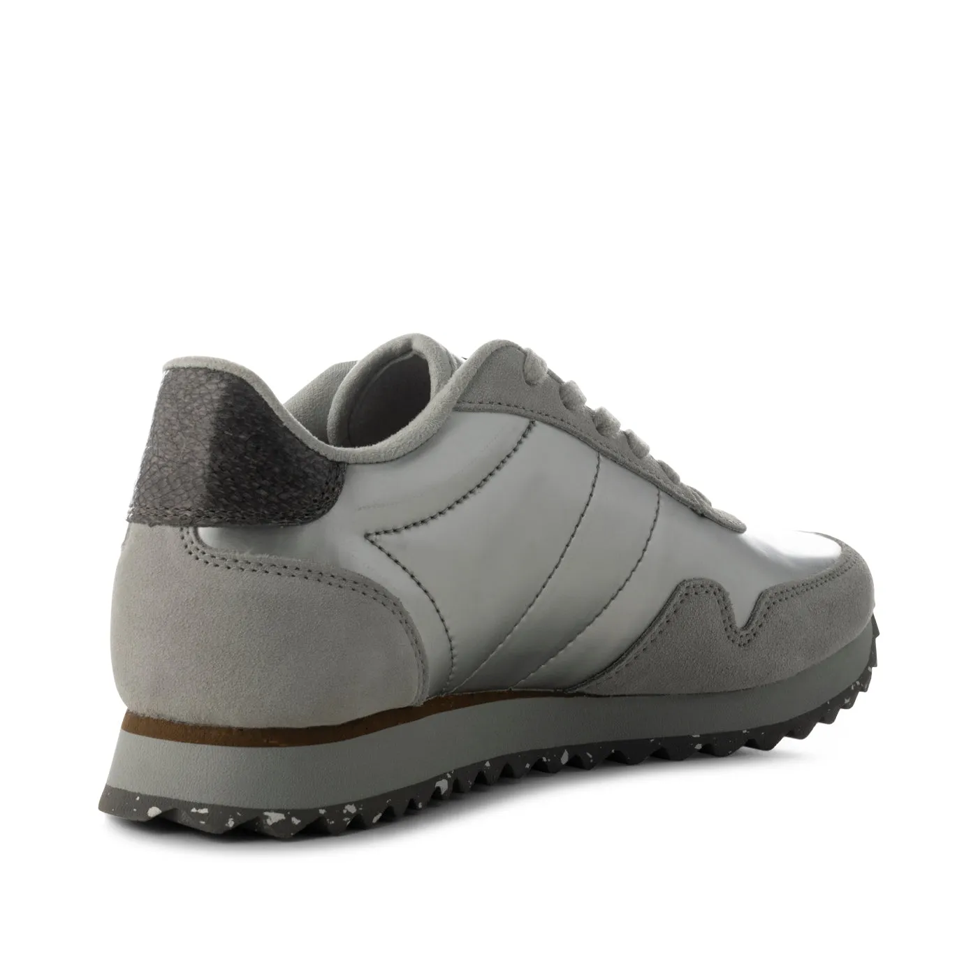 Nora III Metallic Nylon - Sea Fog Grey