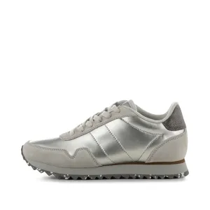 Nora III Metallic Nylon - Sea Fog Grey
