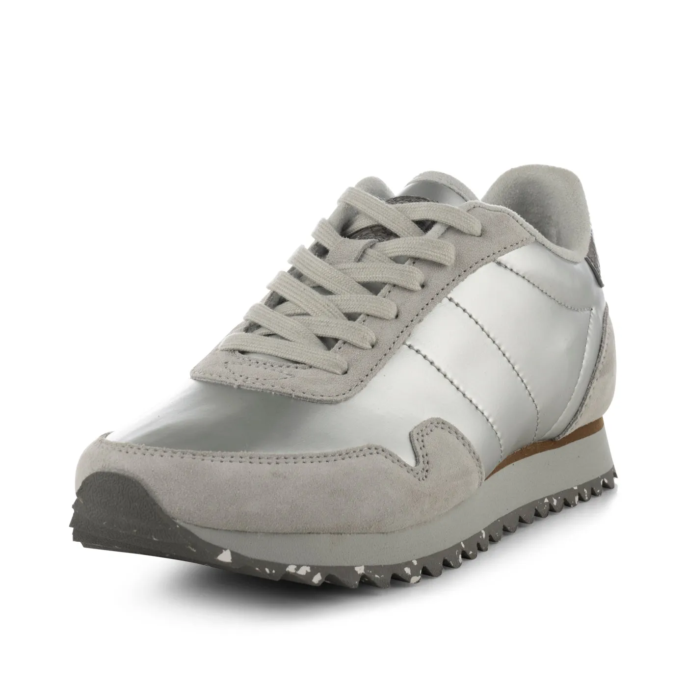 Nora III Metallic Nylon - Sea Fog Grey