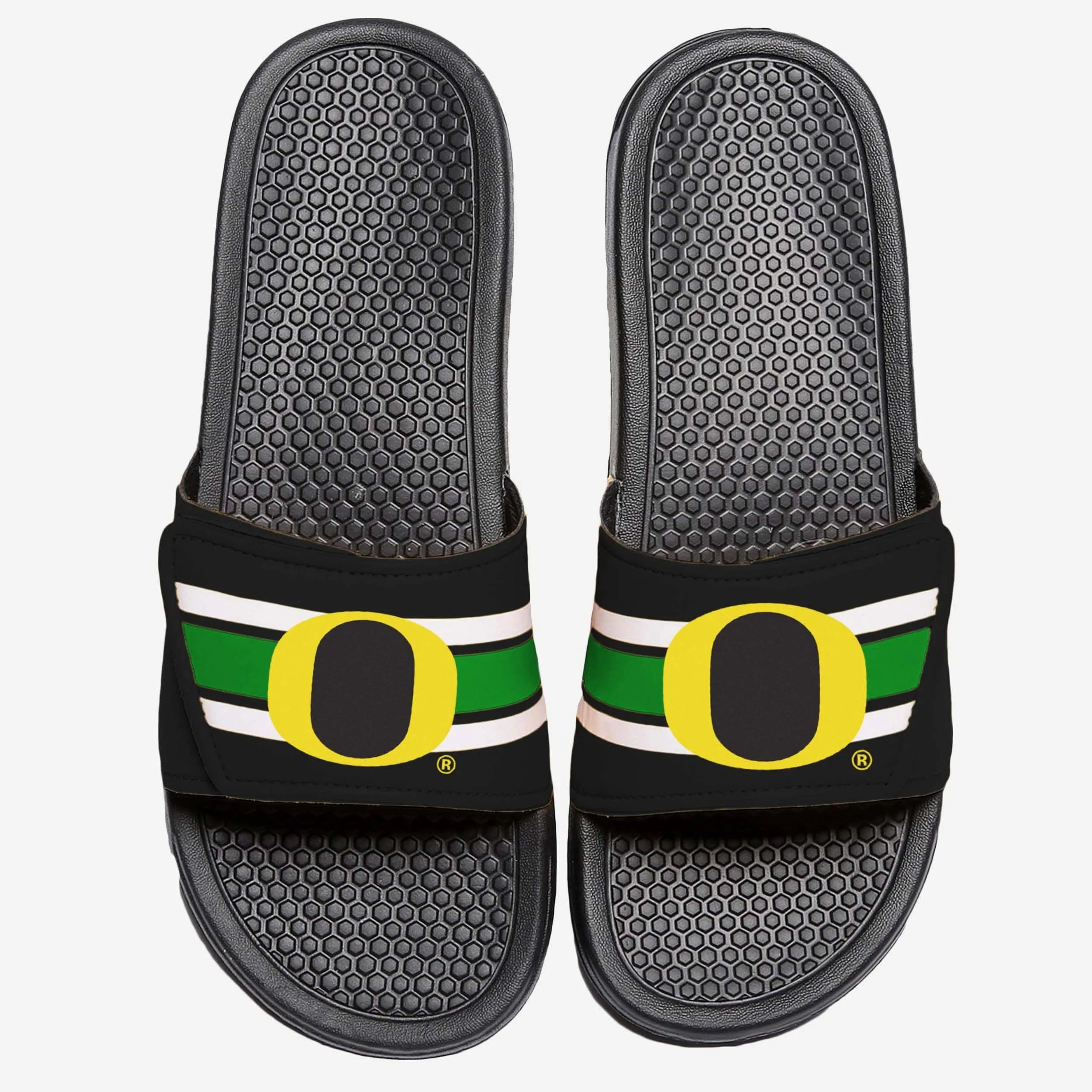 Oregon Ducks Stripe Legacy Sport Slide