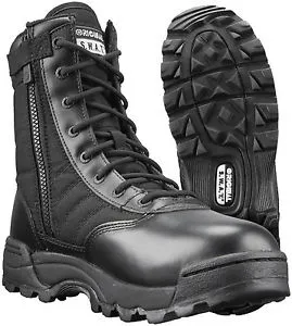 ORIGINAL SWAT CLASSIC 9" SIDE-ZIP MENS BOOTS BLACK