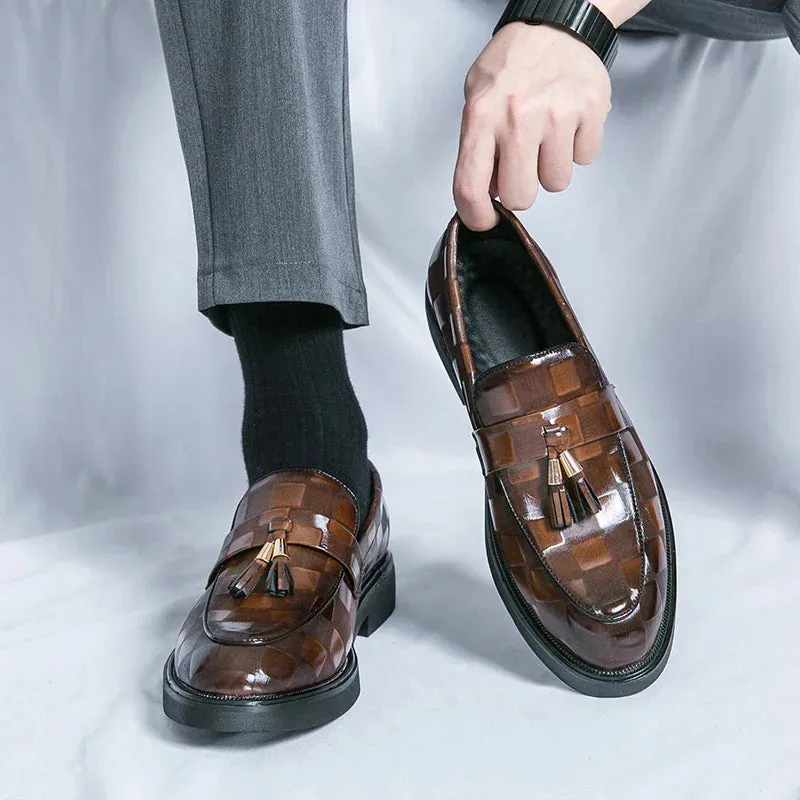 P. Murano | Leather Penny Loafers