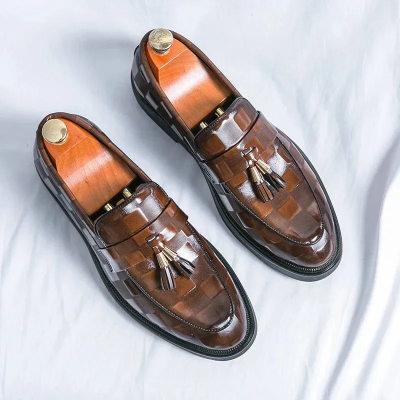 P. Murano | Leather Penny Loafers