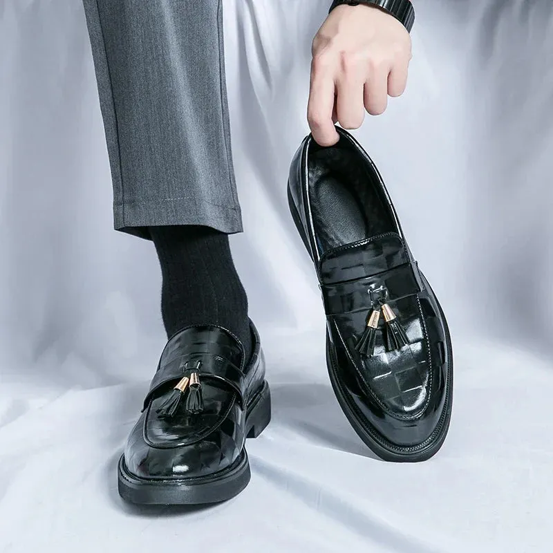 P. Murano | Leather Penny Loafers