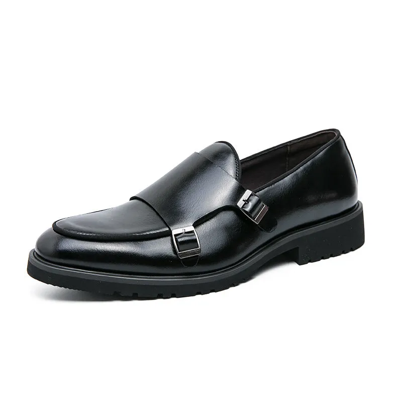 Plus Size Formal Leather Loafers | Office Shoes for Men