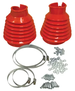 RED SWING AXLE BOOTS DELUXE HARDWARE