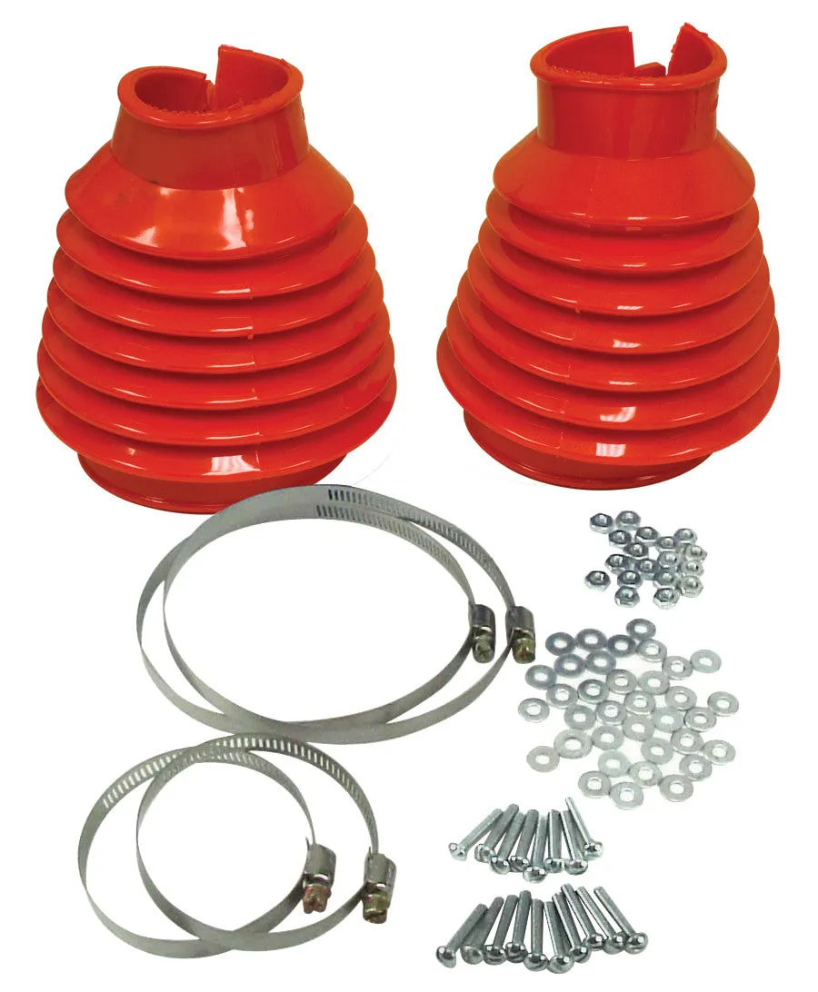 RED SWING AXLE BOOTS DELUXE HARDWARE