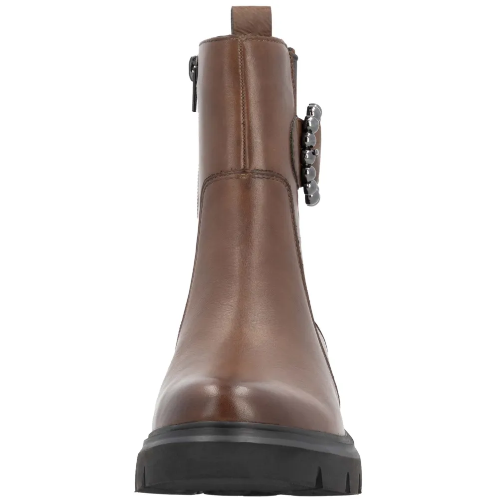 Remonte D1W74-22 (Rushton) Chestnut Ankle Boots