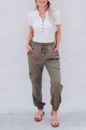 Reporting for Duty Cargo Joggers