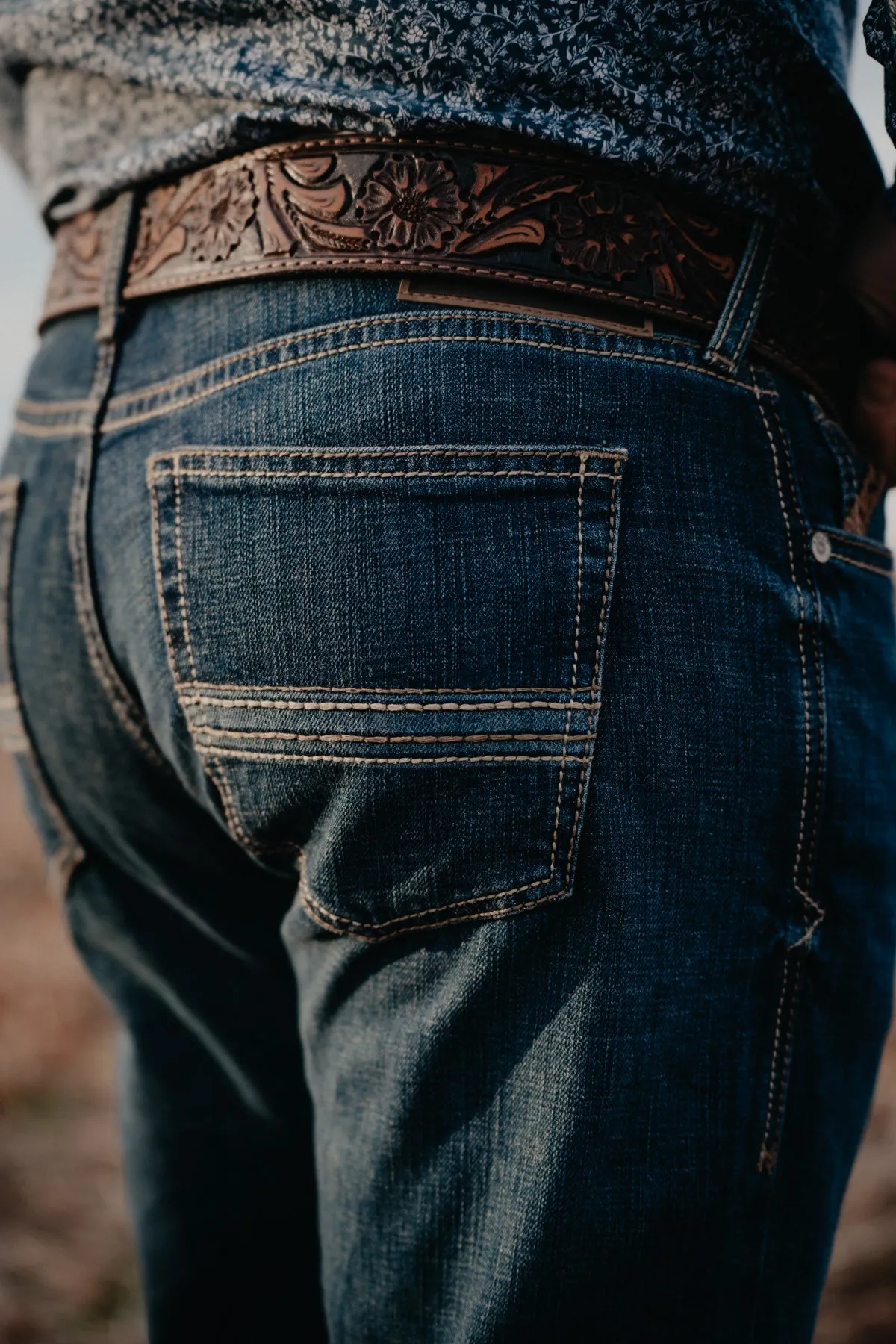 'Ricco' Men's Ariat M7 Slim Fit Straight Leg Jean