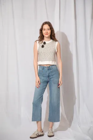 Sakura Striped Top