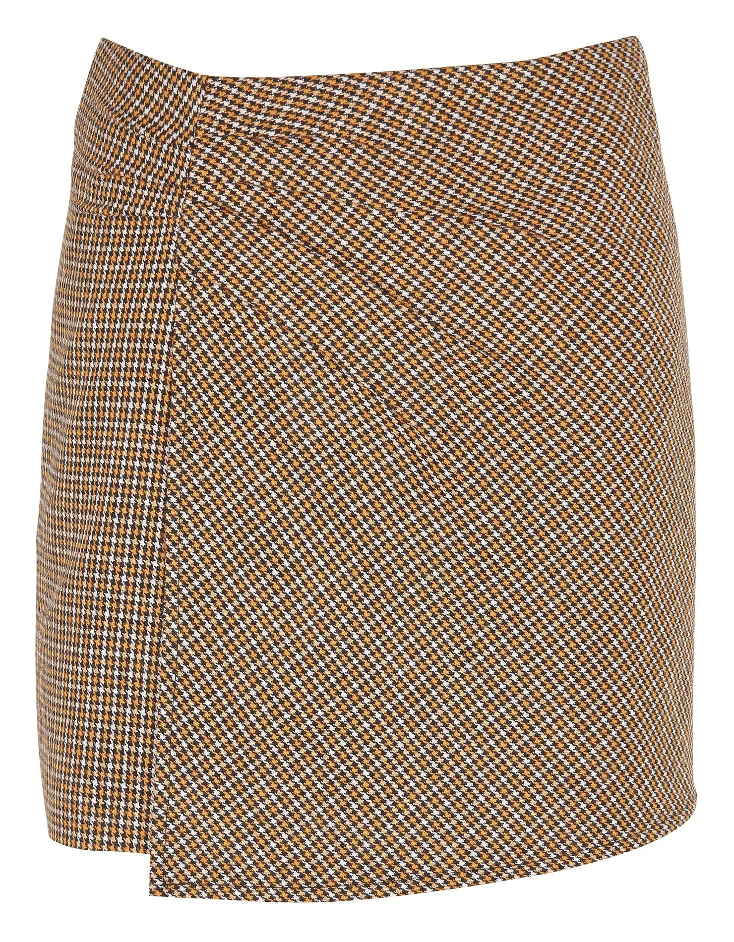 See U Soon Amanda Skirt Houndstooth (Yellow)