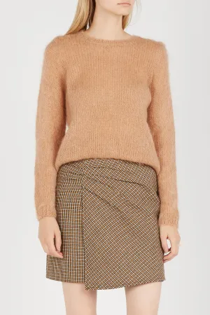 See U Soon Amanda Skirt Houndstooth (Yellow)