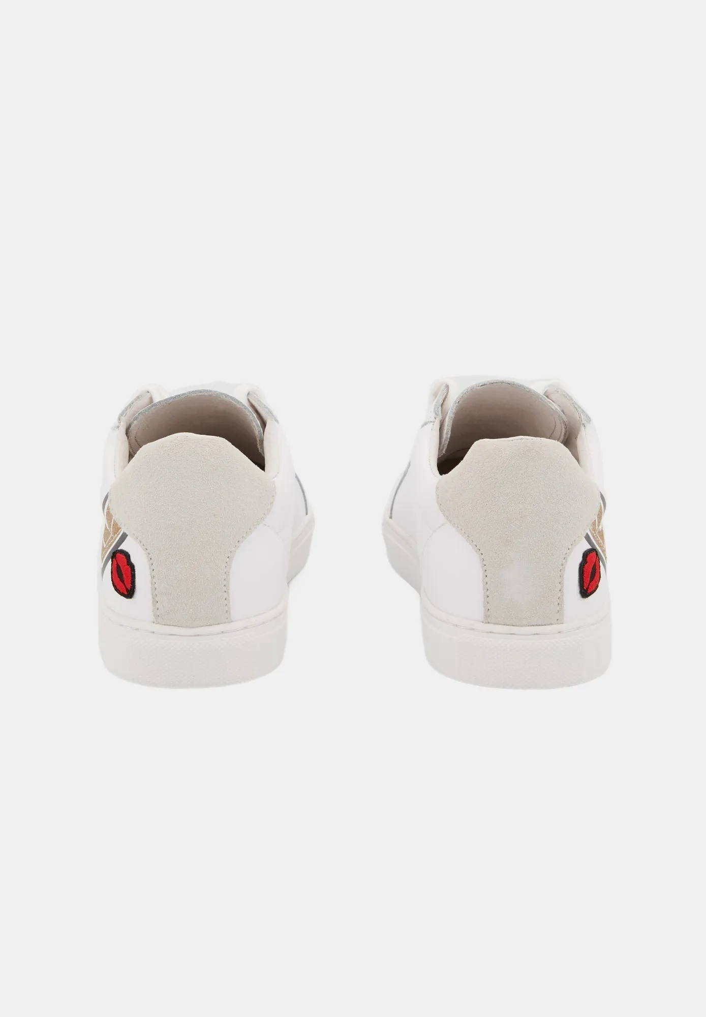 Simone Retro Amour-Blanc/Gold