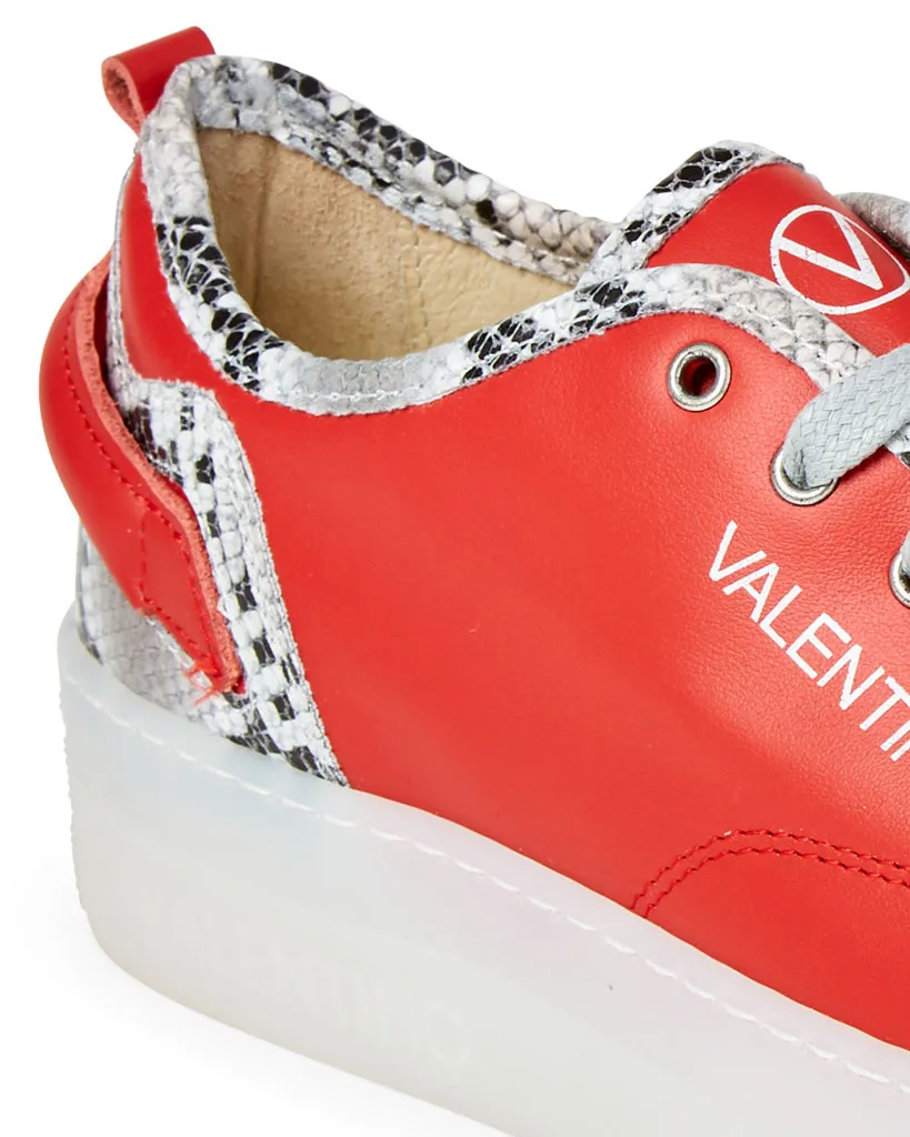 SS20 - Sneakers - Dalia Sauvage Python - Red