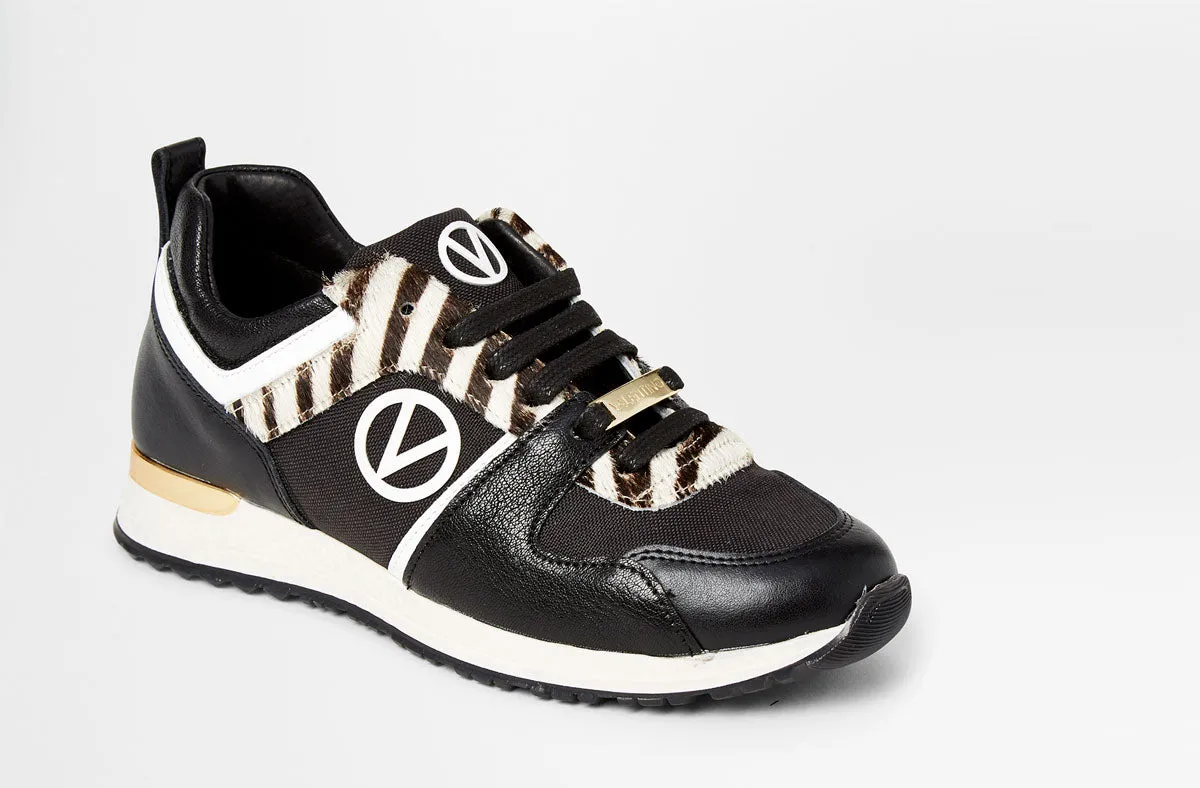 SS20 - Sneakers - Iris - Black   Zebra