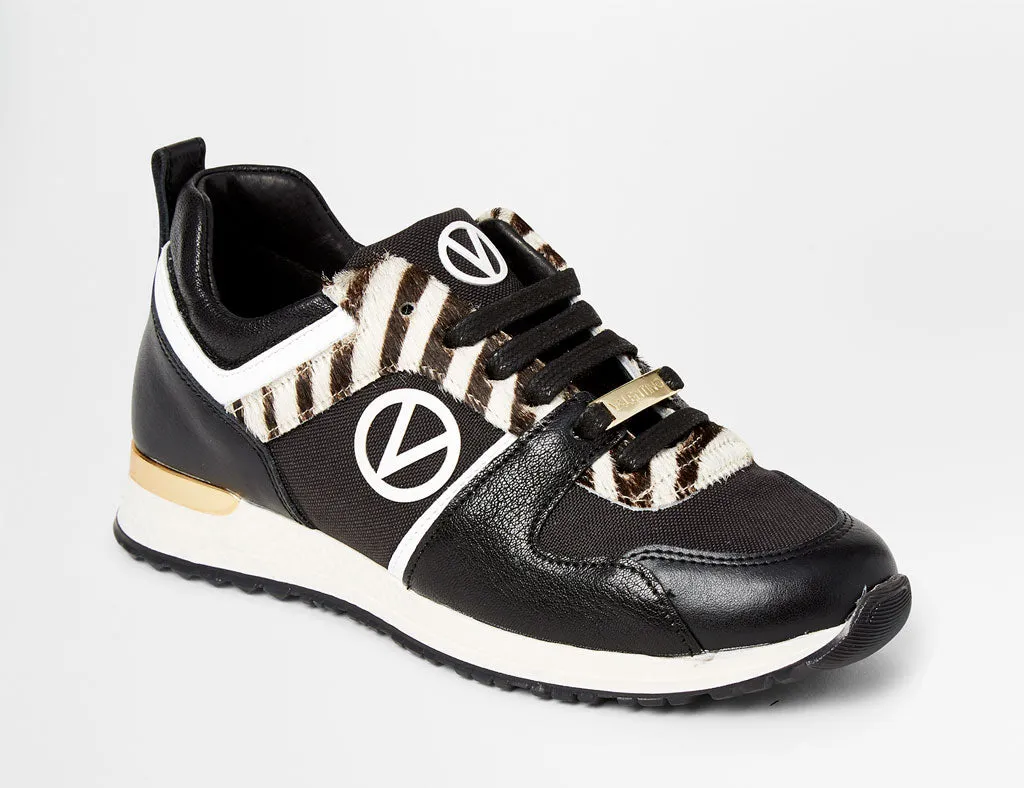 SS20 - Sneakers - Iris - Black   Zebra