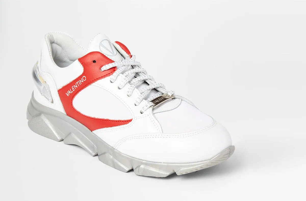 SS20 - Sneakers - Theo - White   Red