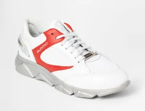 SS20 - Sneakers - Theo - White   Red