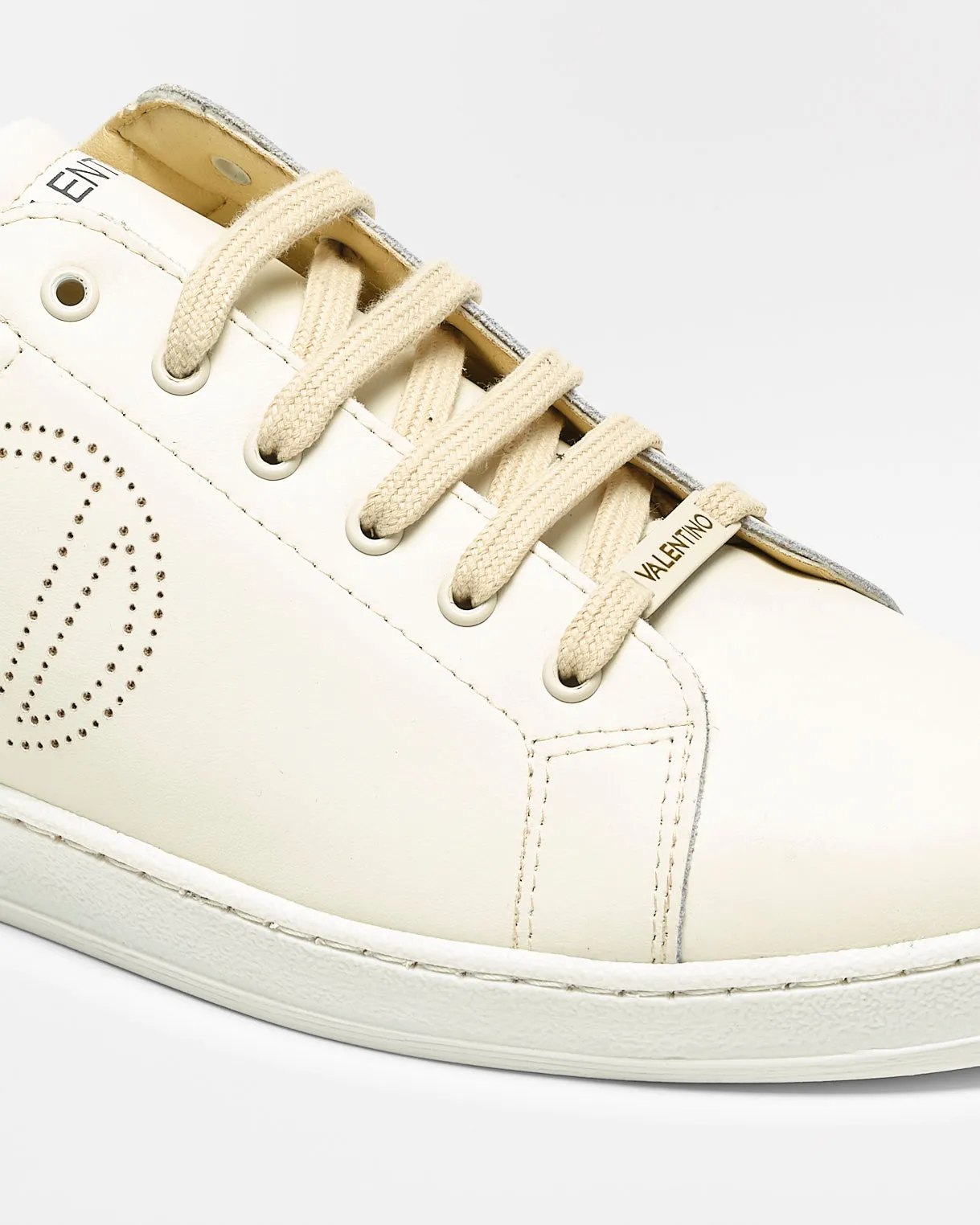 SS22 - Men's Sneakers - Dimitri - Cream Coccio
