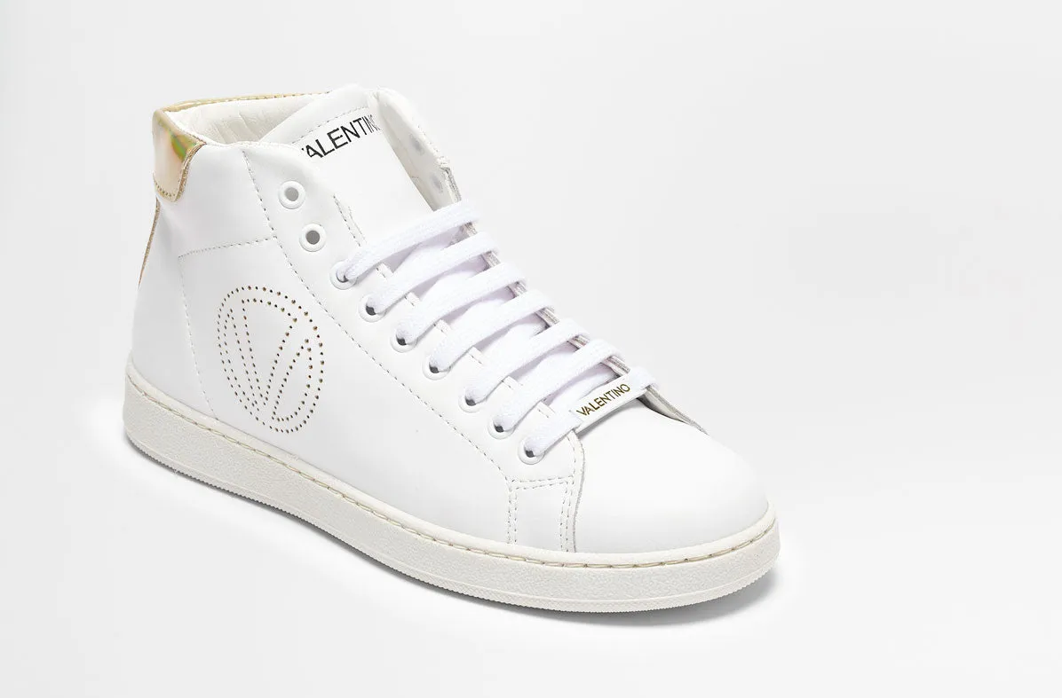 SS22 - Women's Sneakers - Egle - BK - White Gold