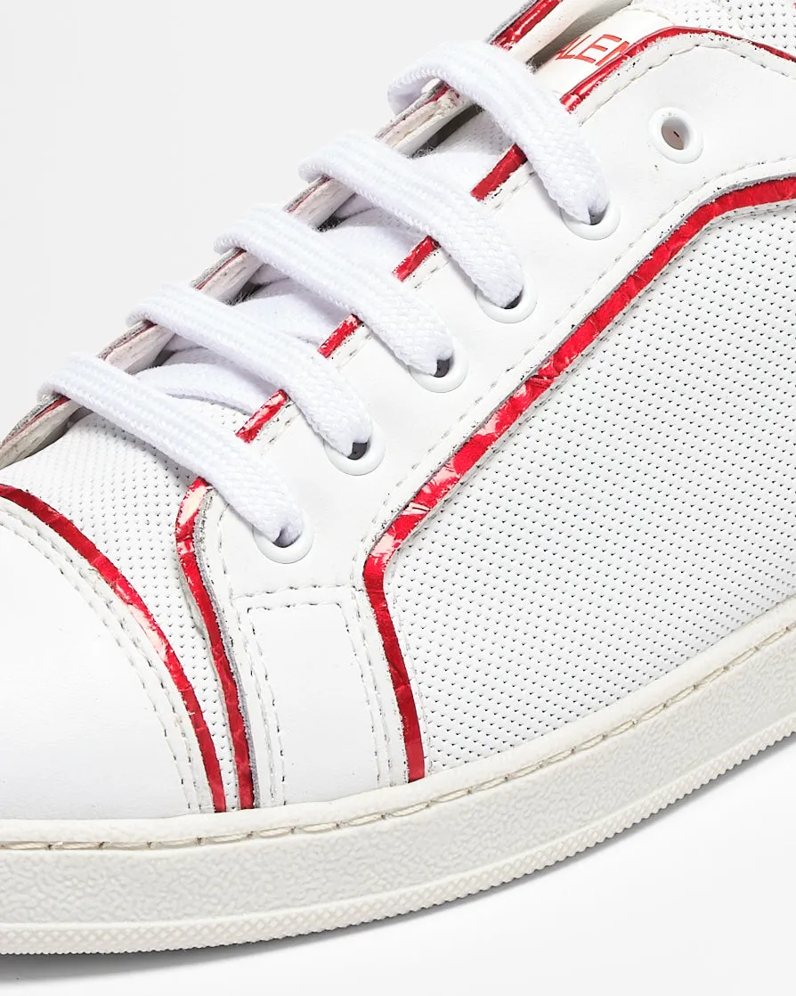 SS22 - Women's Sneakers - Ermione - White Red