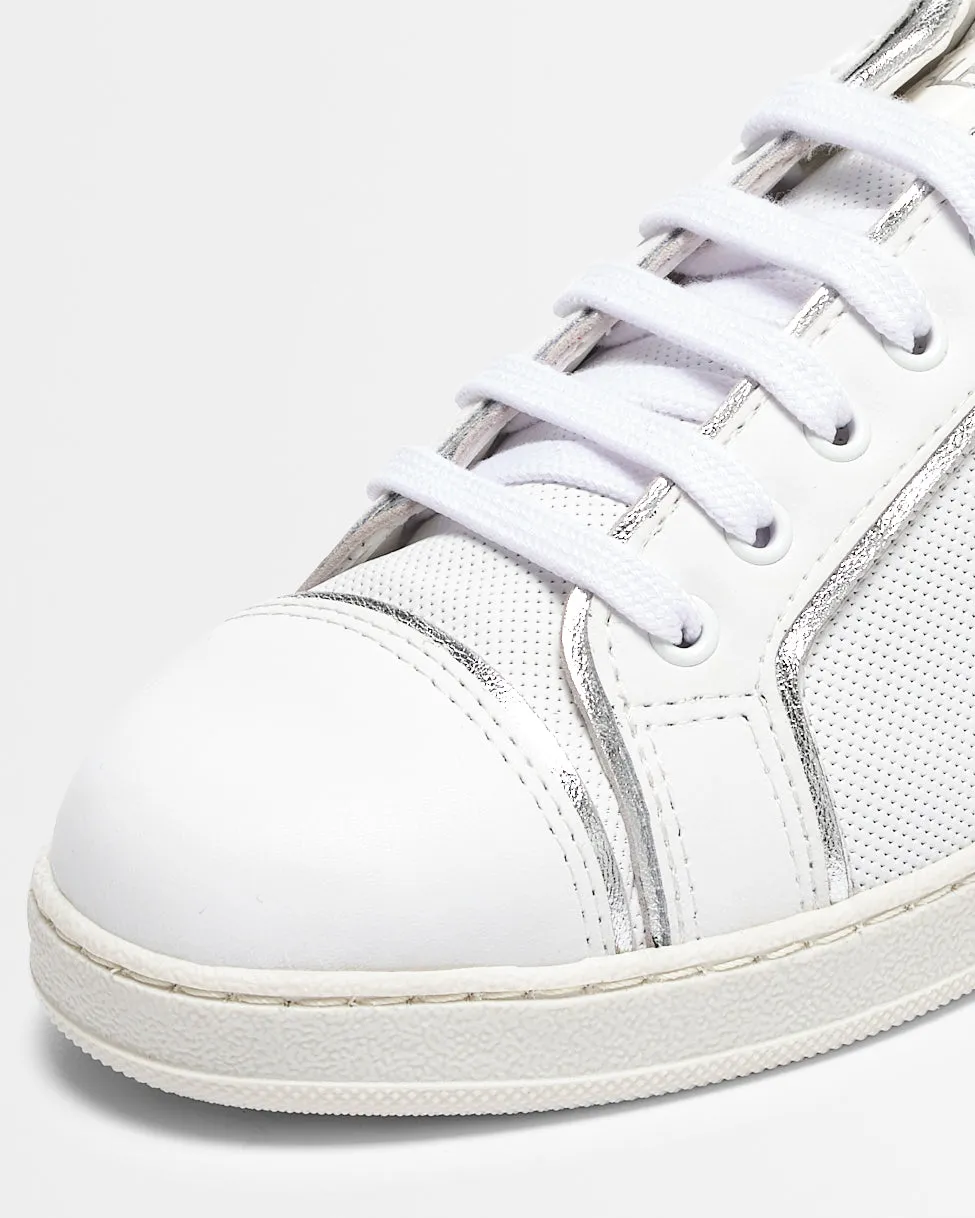 SS22 - Women's Sneakers - Ermione - White Sliver