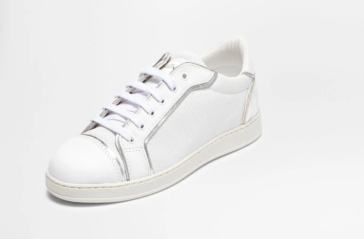 SS22 - Women's Sneakers - Ermione - White Sliver