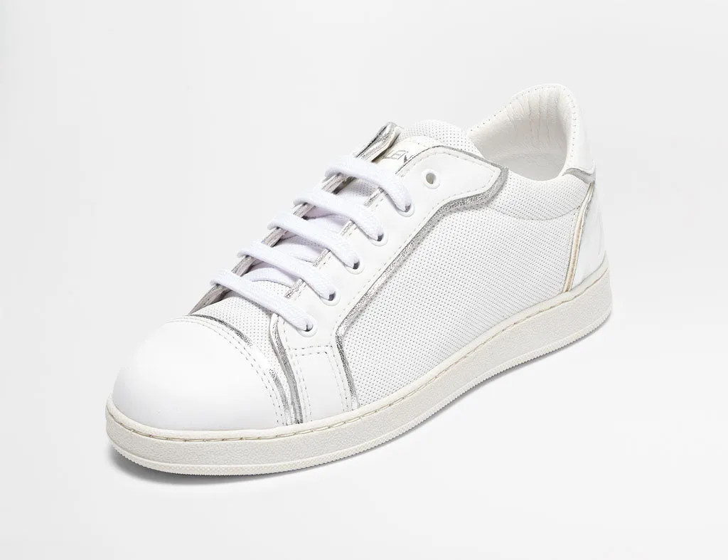 SS22 - Women's Sneakers - Ermione - White Sliver