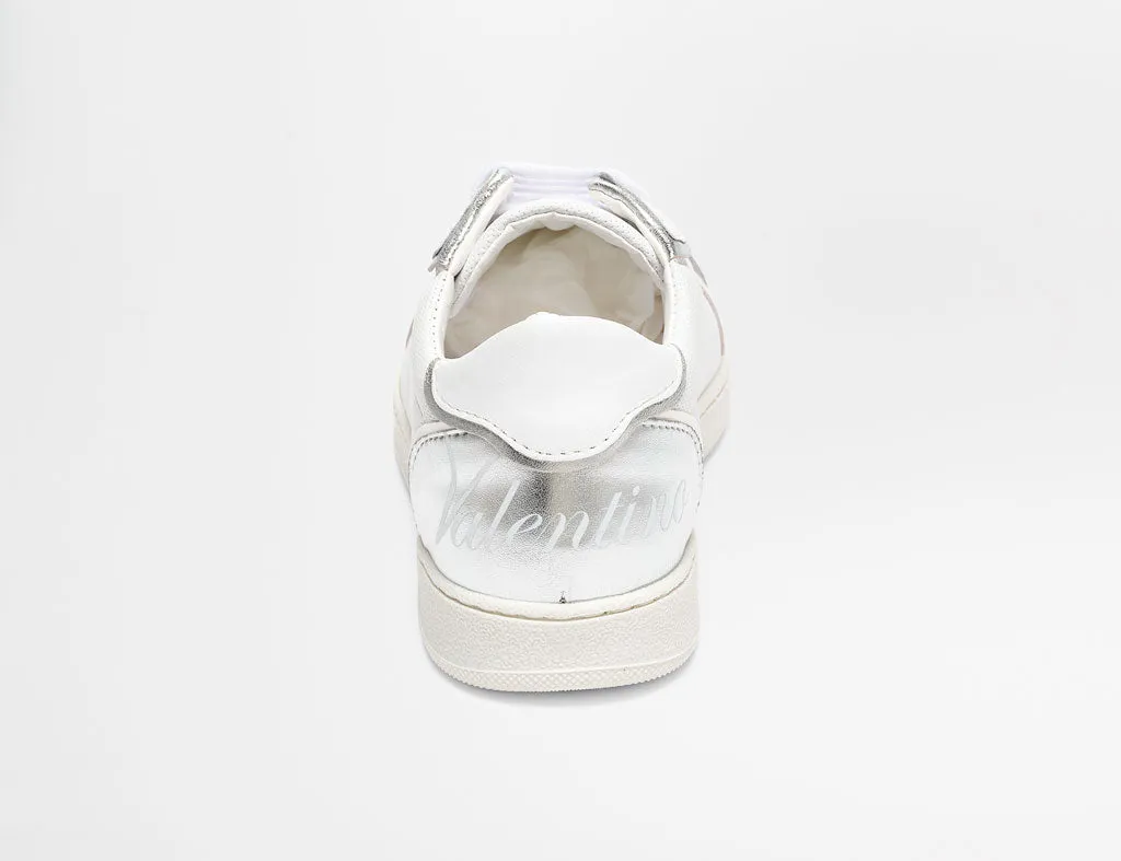 SS22 - Women's Sneakers - Ermione - White Sliver