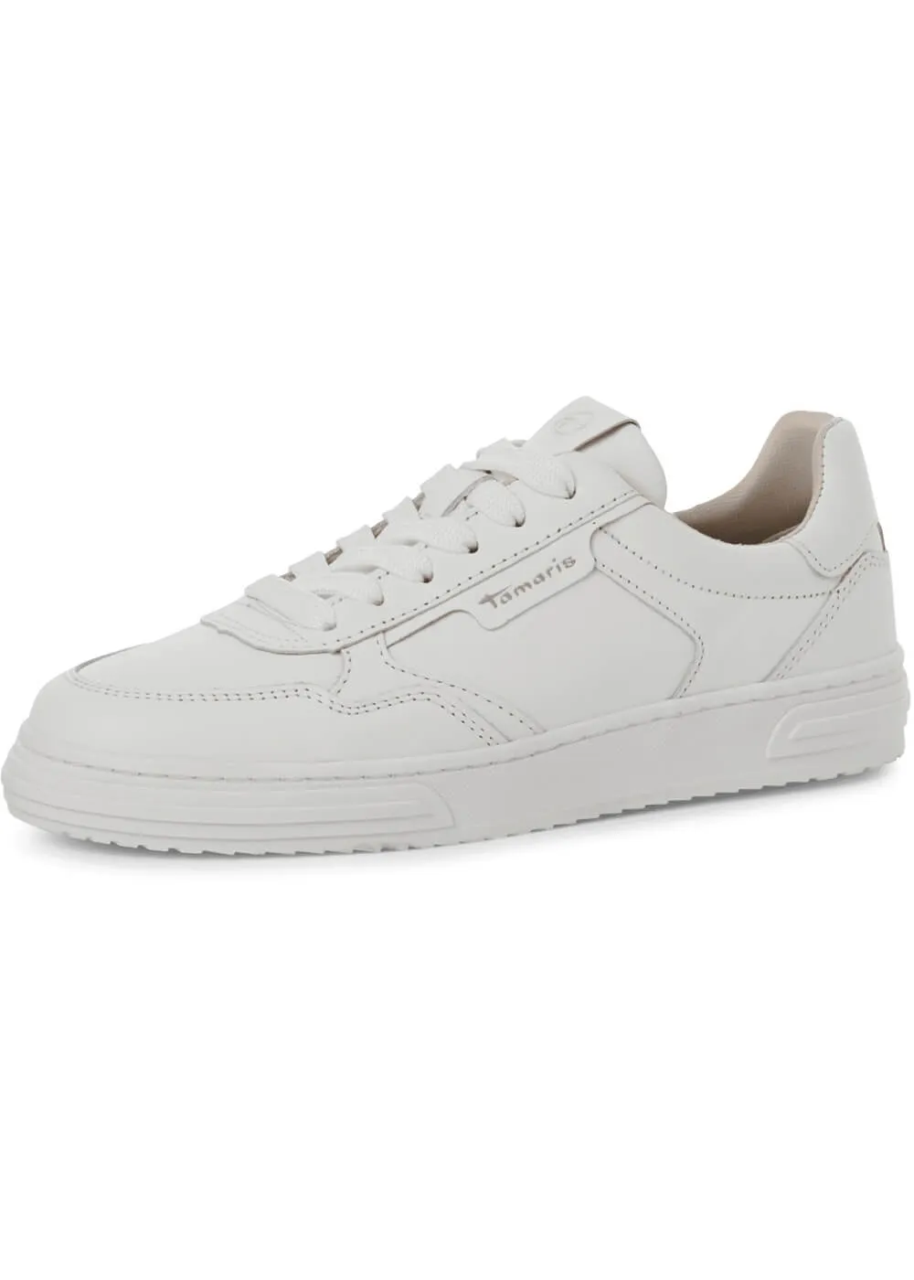 Tamaris Anna Leren 70's Sneakers White