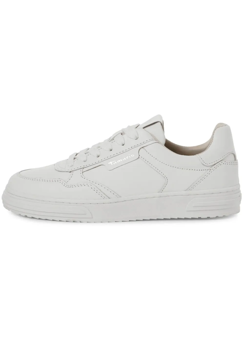 Tamaris Anna Leren 70's Sneakers White