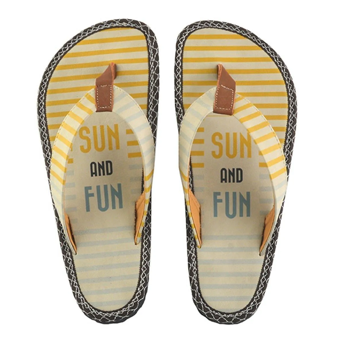 Tan Sun and Fun Flip-Flop CAL409