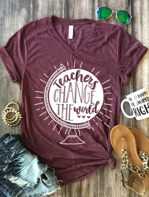 Teachers Change The World Tee