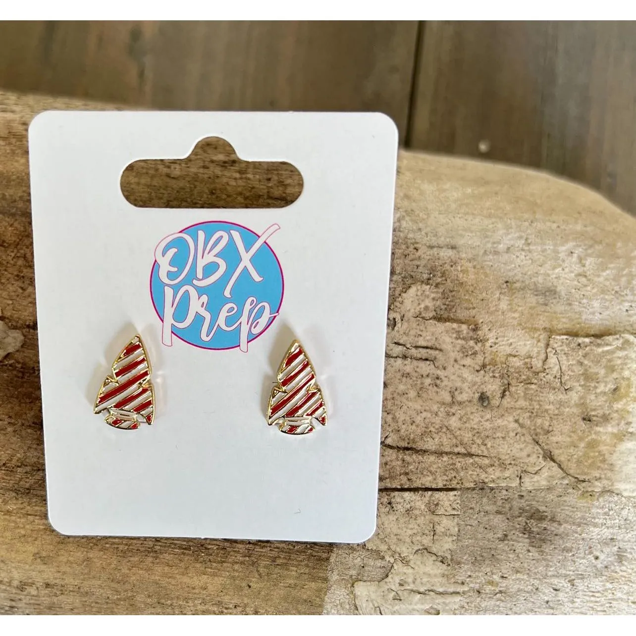 Texas Christmas Stud Earrings